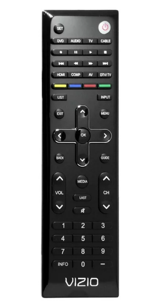 Vizio 098GRABD8NEVZU Remote Control for LCD/LED HDTVs M320VT M320VT-CA M320VT-MX M370VT